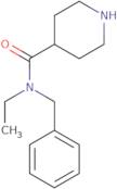 N-Benzyl-N-ethylpiperidine-4-carboxamide