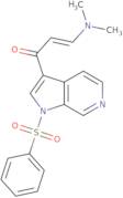 (E)-3-(dimethylamino)-1-(-1(phenylsulfonyl)-1H-pyrrolo[2,3-c]pyridin-3-yl)prop-2-en-1-one
