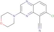 6-Chloro-3-morpholin-4-ylquinoxaline-5-carbonitrile