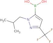 (1-Isobutyl-3-(trifluoromethyl)-1H-pyrazol-5-yl)boronic acid