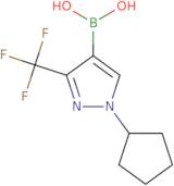 (1-Cyclopentyl-3-(trifluoromethyl)-1H-pyrazol-4-yl)boronic acid