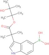 2-(5-Borono-1H-indol-3-yl)-2-methylpropanoic acid pinacol ester