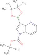 tert-Butyl 3-(4,4,5,5-tetramethyl-1,3,2-dioxaborolan-2-yl)-1H-pyrrolo[3,2-b]pyridine-1-carboxylate