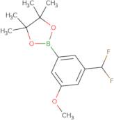 2-(3-(Difluoromethyl)-5-methoxyphenyl)-4,4,5,5-tetramethyl-1,3,2-dioxaborolane