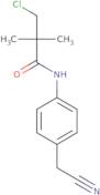 3-Chloro-N-[4-(cyanomethyl)phenyl]-2,2-dimethylpropanamide