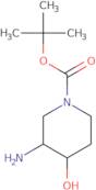 tert-Butyl 3-amino-4-hydroxypiperidine-1-carboxylate