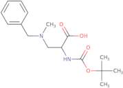 3-[Benzyl(methyl)amino]-2-{[(tert-butoxy)carbonyl]amino}propanoic acid