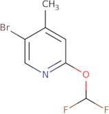 5-Bromo-2-(difluoromethoxy)-4-methylpyridine
