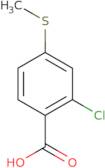 2-Chloro-4-(methylsulfanyl)benzoic acid