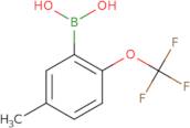 5-Methyl-2-(trifluoromethoxy)phenylboronic acid