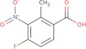 4-Fluoro-2-methyl-3-nitrobenzoic acid