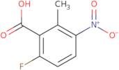 6-Fluoro-2-methyl-3-nitrobenzoic acid