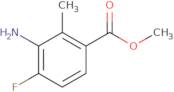 Methyl 3-amino-4-fluoro-2-methylbenzoate