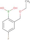 (2-(ethoxymethyl)-4-fluorophenyl)boronic acid