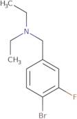 N-(4-Bromo-3-fluorobenzyl)-N-ethylethanamine