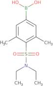 [4-(diethylsulfamoyl)-3,5-dimethylphenyl]boronic acid