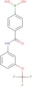 (4-((3-(trifluoromethoxy)phenyl)carbamoyl)phenyl)boronic acid