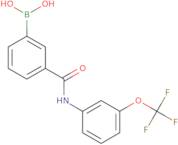 (3-((3-(trifluoromethoxy)phenyl)carbamoyl)phenyl)boronic acid