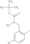 tert-Butyl 5-bromo-2-fluorobenzyl(methyl)carbamate