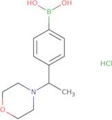 Boronic acid,B-[4-[1-(4-morpholinyl)ethyl]phenyl]-, hydrochloride