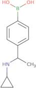 (4-(1-(Cyclopropylamino)ethyl)phenyl)boronic acid