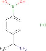 4-(1-Aminoethyl)phenylboronic acid hydrochloride