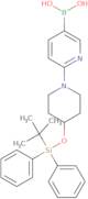 (6-(4-((tert-Butyldiphenylsilyl)oxy)piperidin-1-yl)pyridin-3-yl)boronic acid