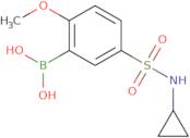 5-(N-cyclopropylsulfamoyl)-2-methoxyphenylboronicacid