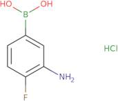 (3-Amino-4-fluorophenyl)boronic acid hydrochloride