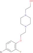2-(4-(2-(4-Bromo-2-fluorophenoxy)ethyl)piperazin-1-yl)ethanol