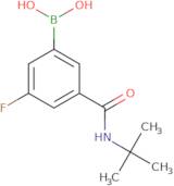 (3-(tert-Butylcarbamoyl)-5-fluorophenyl)boronic acid