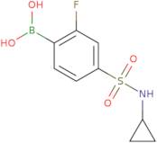 (4-(N-Cyclopropylsulfamoyl)-2-fluorophenyl)boronic acid