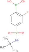 (4-(N-(tert-Butyl)sulfamoyl)-2-fluorophenyl)boronic acid