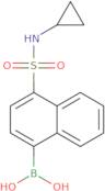 (4-(N-Cyclopropylsulfamoyl)naphthalen-1-yl)boronic acid