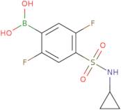 (4-(N-Cyclopropylsulfamoyl)-2,5-difluorophenyl)boronic acid