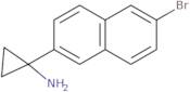 1-(6-Bromonaphthalen-2-yl)cyclopropan-1-amine