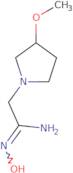 (Z)-N'-Hydroxy-2-(3-methoxypyrrolidin-1-yl)acetimidamide