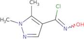 N-Hydroxy-1,5-dimethyl-1H-pyrazole-4-carbonimidoyl chloride