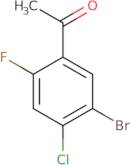 1-(5-Bromo-4-chloro-2-fluorophenyl)ethan-1-one