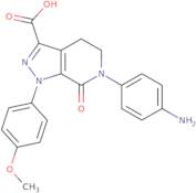 6-(4-Aminophenyl)-4,5,6,7-tetrahydro-1-(4-methoxyphenyl)-7-oxo-1H-pyrazolo[3,4-c]pyridine-3-carboxylic acid