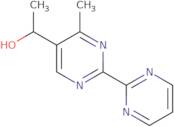 (1R)-1-[4-Methyl-2-(pyrimidin-2-yl)pyrimidin-5-yl]ethan-1-ol