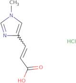 (2E)-3-(1-Methyl-1H-imidazol-4-yl)prop-2-enoic acid hydrochloride