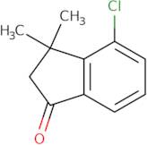 4-Chloro-3,3-dimethyl-2,3-dihydro-1H-inden-1-one