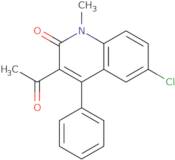 3-Acetyl-6-chloro-1-methyl-4-phenylquinolin-2(1H)-one