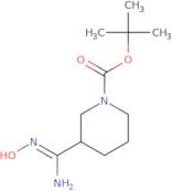 1-tert-Butyloxycarbonyl-3-(N-Hydroxycarbamimidoyl)piperidine