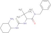 (2S)-2-[[[[(1R,2R)-2-Aminocyclohexyl]amino]thioxomethyl]amino]-N,3,3-trimethyl-N-(phenylmethyl)but…