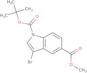 1-o-tert-Butyl 5-o-methyl 3-bromoindole-1,5-dicarboxylate