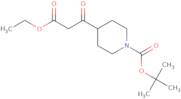 N-Boc-4-(2-Ethoxycarbonyl-acetyl)-piperidine