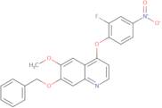 7-(Benzyloxy)-4-(2-fluoro-4-nitrophenoxy)-6-methoxyquinoline