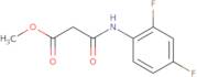 Methyl 2-[(2,4-difluorophenyl)carbamoyl]acetate